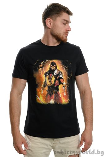 Мъжка тениска Mortal Kombat, MK, Видеоигра