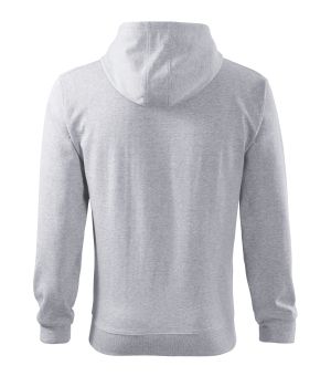 Мъжки суитшърт с ЦИП и качулка