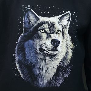 Мъжки суитшърт Вълк - Звезди, Серия вълци