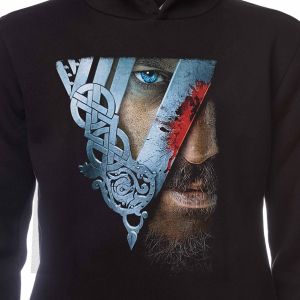 Детски суитшърт Викинг, Viking Face, Шлем, сериал Викинги