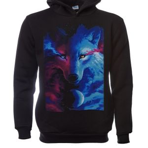 Детски суитшърт Вълк - GALAXY WOLF, Серия Вълци