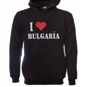 Детски суитшърт I Love Bulgaria, България