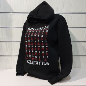 Дамски суитшърт Глаголица - България