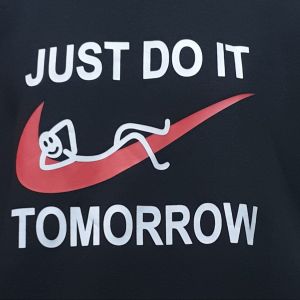 Мъжки суитшърт Just Do It Tomorrow