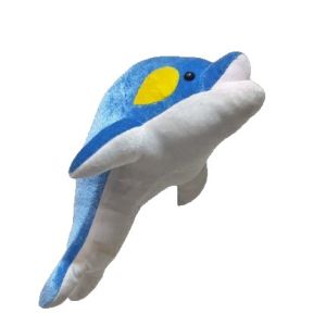 Плюшен син делфин, със звук