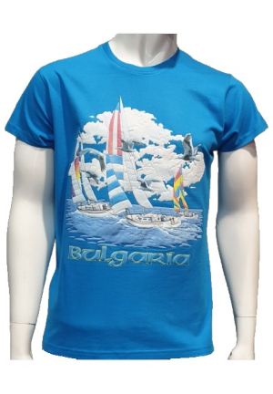 Мъжка тениска Яхти, България