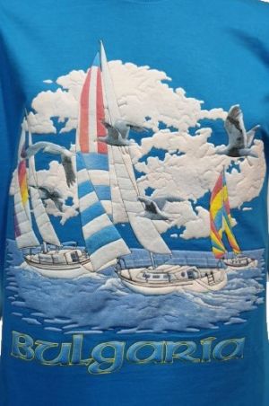 Мъжка тениска Яхти, България