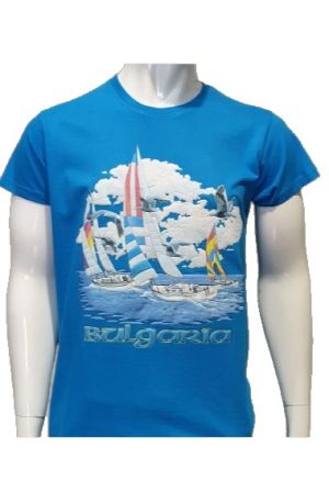 Мъжка тениска Яхти, България