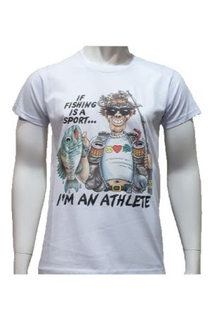 Мъжка тениска Рибар - I'M AN ATHLETE