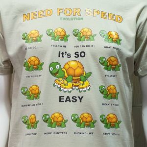 Мъжка тениска NEED FOR SPEED с костенурки