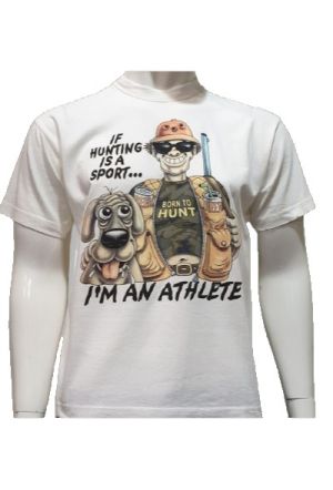 Мъжка тениска Ловец (Ловджия) - I'M AN ATHLETE
