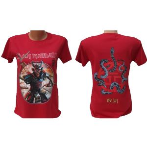 Дамска тениска на музикалната група IRON MAIDEN - Senjutsu Album Palace Circle, Печат Отпред и на Гърба