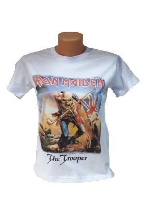 Дамска тениска на музикалната група IRON MAIDEN - The Trooper