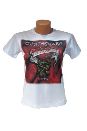 Дамска тениска на музикалната група Whitesnake - Love Songs