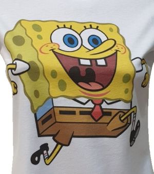 Дамска тениска Спондж Боб Гъба, SpongeBob