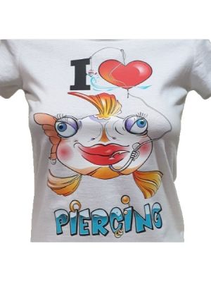 Дамска тениска I LOVE PIERCING