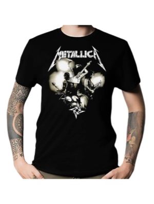Мъжка тениска на музикалната група METALLICA
