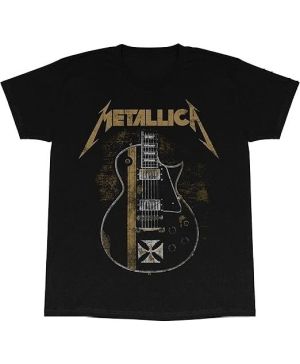 Мъжка тениска на музикалната група METALLICA - Hetfield Iron Cross