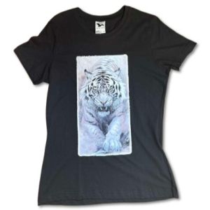 Дамска тениска Бял Тигър