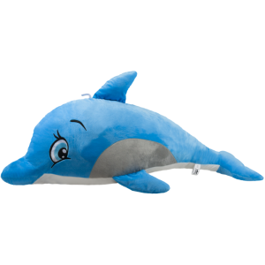 Голям плюшен делфин, 90см 