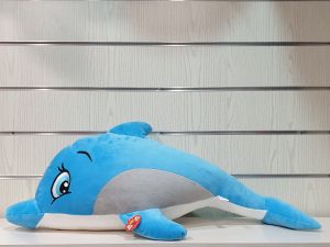 Голям плюшен делфин, 90см 