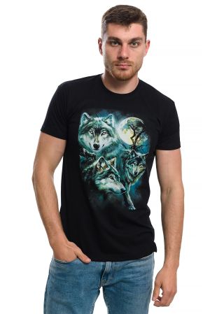 Мъжка тениска Три вълка, Серия вълци