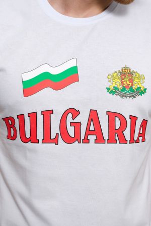 Мъжка тениска България, Герб и Знаме