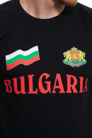Мъжка тениска България, Герб и Знаме