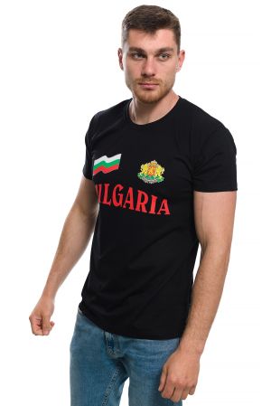 Мъжка тениска България, Герб и Знаме