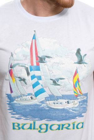 Мъжка тениска Яхти, България