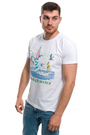 Мъжка тениска Яхти, България