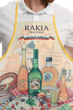 Национална забавна престилка Ракия
