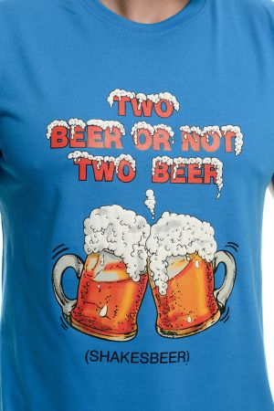 Мъжка тениска Two Beer or not Two Beer, Бири