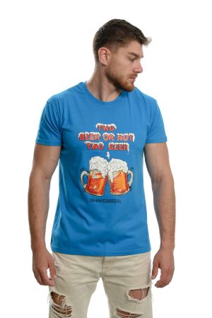 Мъжка тениска Two Beer or not Two Beer, Бири