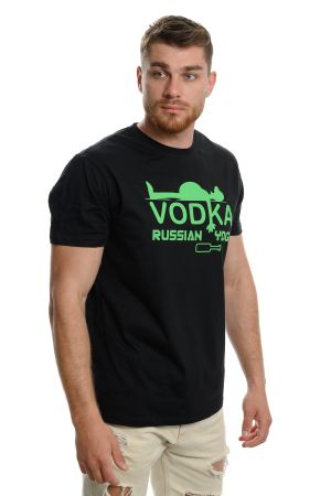 Мъжка тениска VODKA Russian yoga
