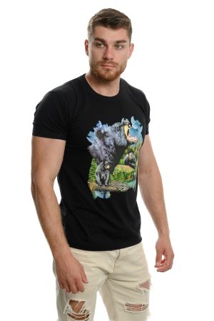 Мъжка тениска с Мечка