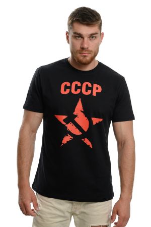 Мъжка тениска СССР - Петолъчка, Русия