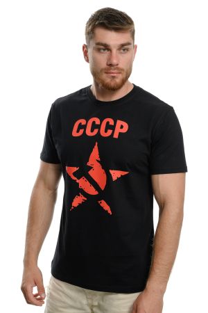 Мъжка тениска СССР - Петолъчка, Русия