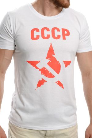 Мъжка тениска СССР - Петолъчка, Русия
