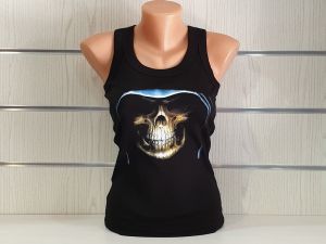 Дамски потник Череп с Качулка