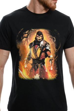 Мъжка тениска Mortal Kombat, MK, Видеоигра