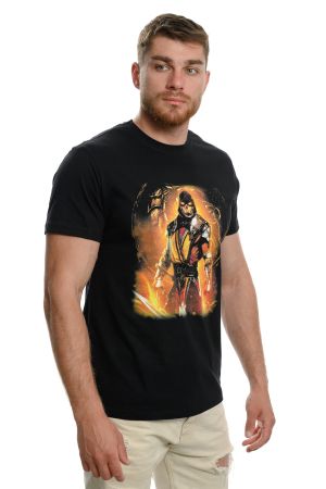 Мъжка тениска Mortal Kombat, MK, Видеоигра