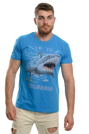 Мъжка тениска Акула