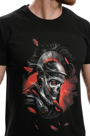 Мъжка тениска Рицар - Череп