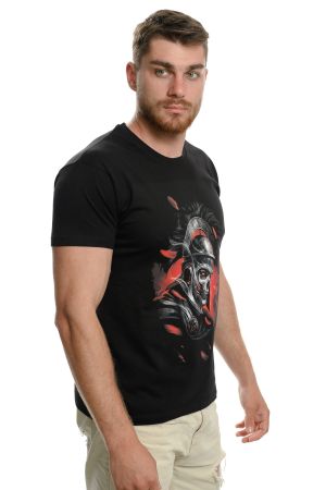 Мъжка тениска Рицар - Череп