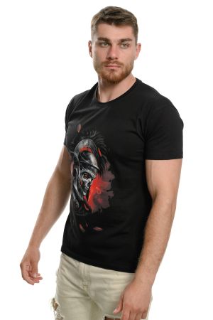 Мъжка тениска Рицар - Череп