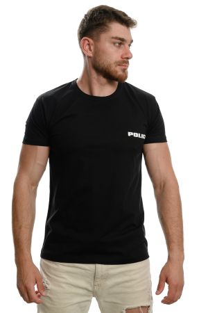 Мъжка тениска POLICE, Печат Отпред и на Гърба