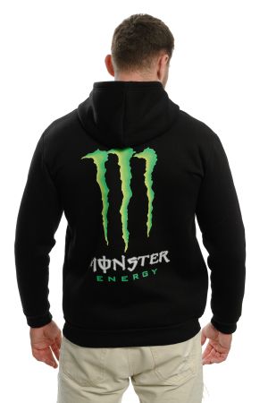 Мъжки суитшърт  С ЦИП Monster - Energy Drink