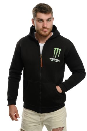 Мъжки суитшърт  С ЦИП Monster - Energy Drink