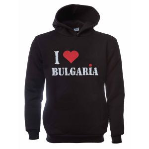 Мъжки суитшърт I Love Bulgaria, България